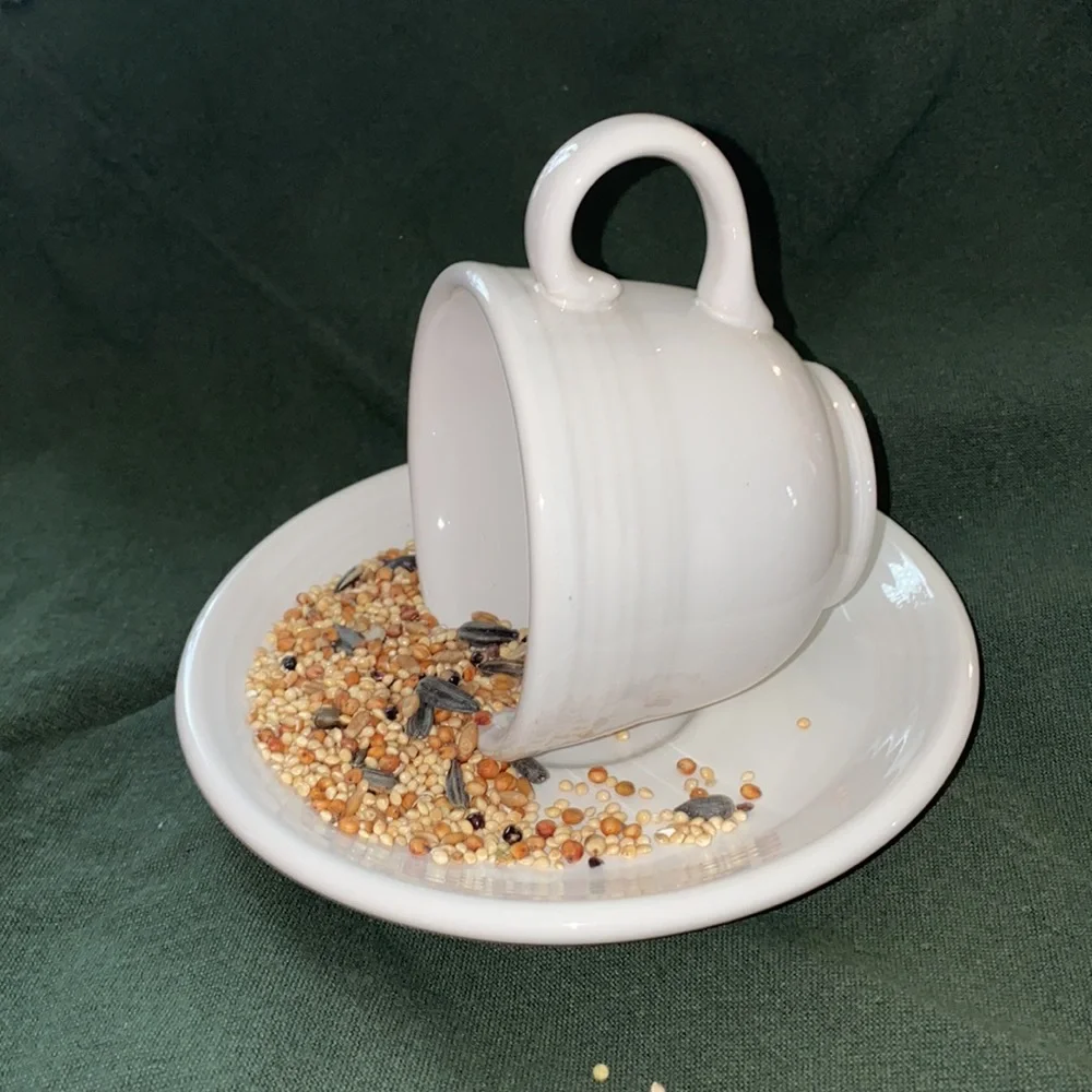 FIESTA Bird feeder - White.